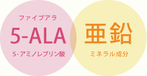 ALA☓亜鉛図